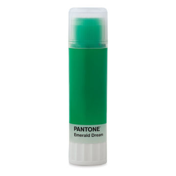Pantone Glue Stick - Front of Emerald Dream Stick