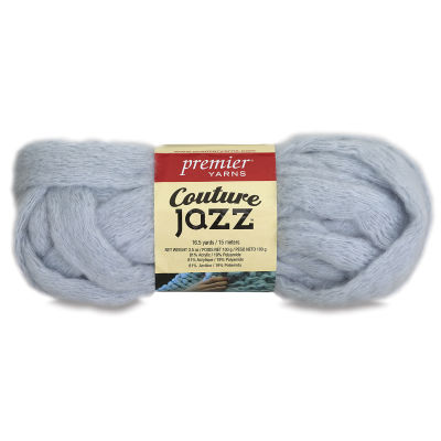 Premier Yarn Couture Jazz Yarn - Single skein of Mist color shown
