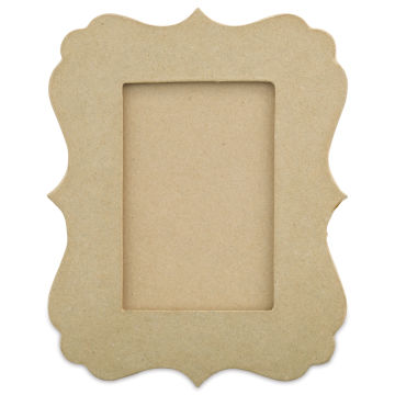 DecoPatch Paper Mache Frame - Festoon, 9" x 11" x 3/4", front