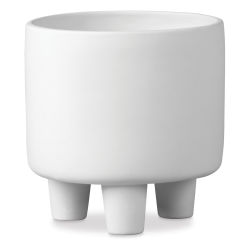 Duncan Oh Four Bisque Planter - Footed Planter