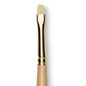 Raphaël D'Artigny Interlocked White Bristle Brush - Bright, Long Handle, Size 2