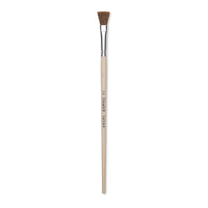 Dynasty Faux Camel Watercolor Brush - Flat, Size 1/4