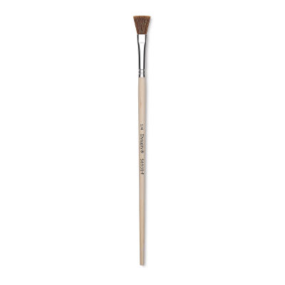 Dynasty Faux Camel Watercolor Brush - Flat, Size 1/4