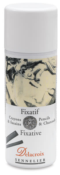 Sennelier Delacroix Spray Fixative for Pencils and Charcoals BLICK