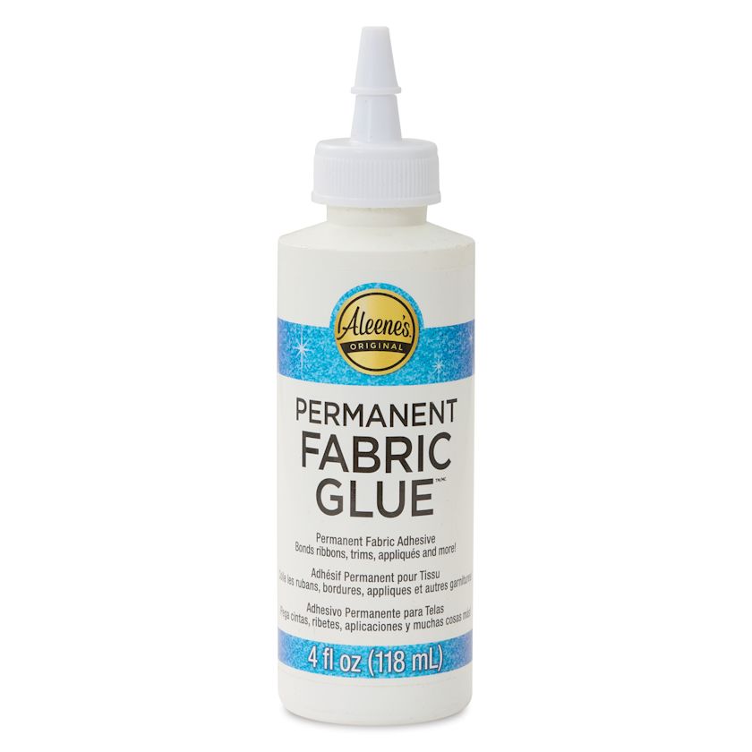 Aleene's Permanent Fabric Glue 4 oz BLICK Art Materials