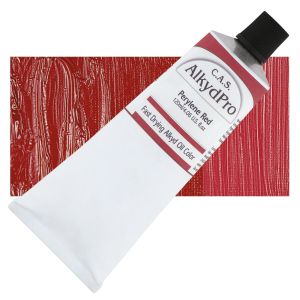 CAS AlkydPro Fast-Drying Alkyd Oil Color - Perylene Red, 120 ml tube