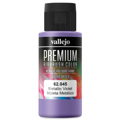 Vallejo Premium Airbrush Colors - 60 ml, Metallic Violet