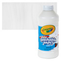 Crayola Washable Paint - White, 16 oz bottle