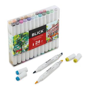 Blick Illustrator Markers - Set of 24