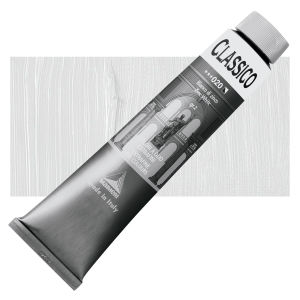 Maimeri Classico Oil Color - Zinc White, 200 ml tube