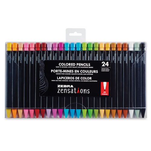 Zensations Colored Mechanical Pencils, Set of 12