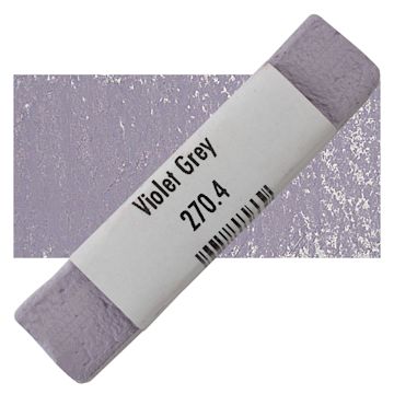 Open in modal - Great American Handmade Pastel - Violet Gray 4, 270.4 pastel and swatch