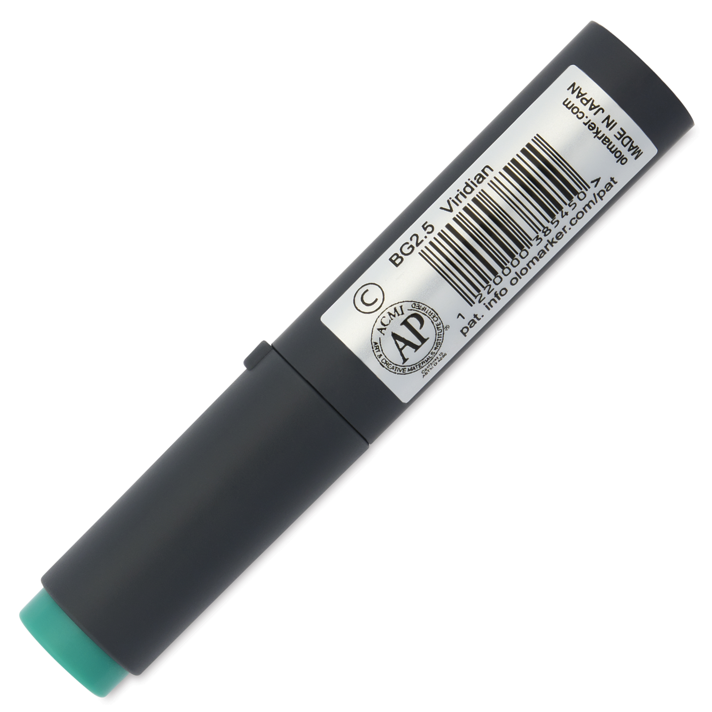 のろのろ 直筆 コンプ 瞳 Olo Chisel-Tip Half Marker - BG2.5 Viridian | Utrecht Art