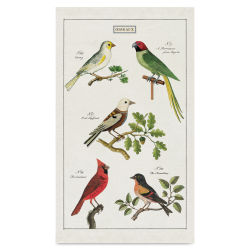 Cavallini Birds Tea Towel