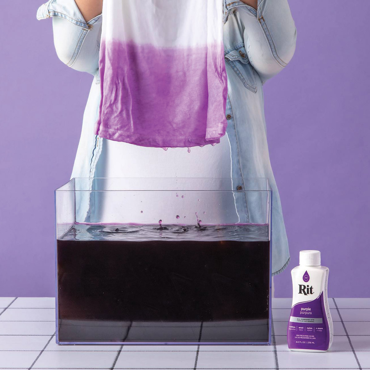 Purple - Rit Dye - 8oz