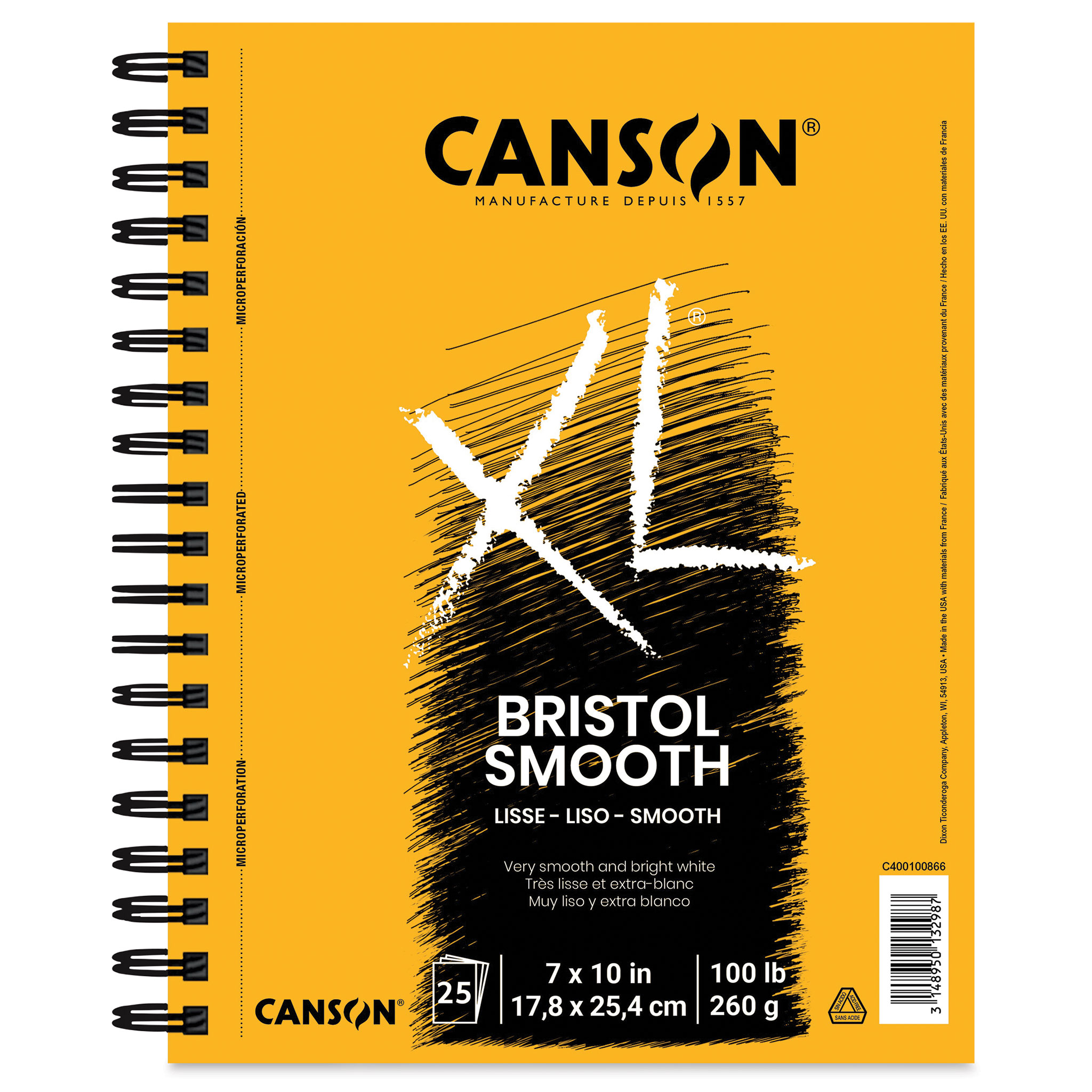 Canson XL Mix Media Sketch Book 7x10