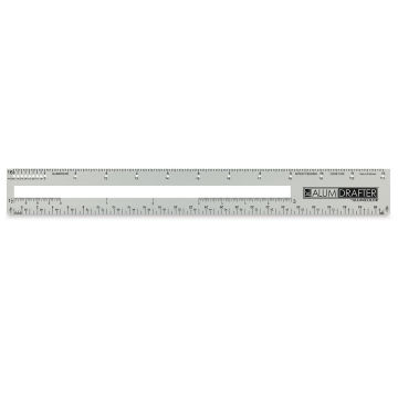 Alumicolor Alumidrafter Drafting and Measuring Tool - Top of Tool shown
