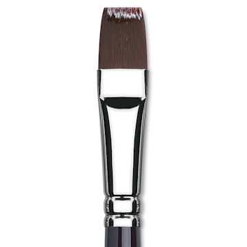 Open in modal - Winsor & Newton Galeria Brush - Bright, Long Handle , Size 18