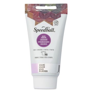 Open in modal - Speedball Fabric and Paper Block Printing Ink - Lilac, 2.5 oz