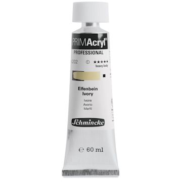 Open in modal - Schmincke Primacryl Professional Acrylic Paint - Ivory, 60 ml Tube