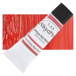 CAS AlkydPro Fast-Drying Alkyd Oil Color - Cadmium Red Medium, 37 ml tube