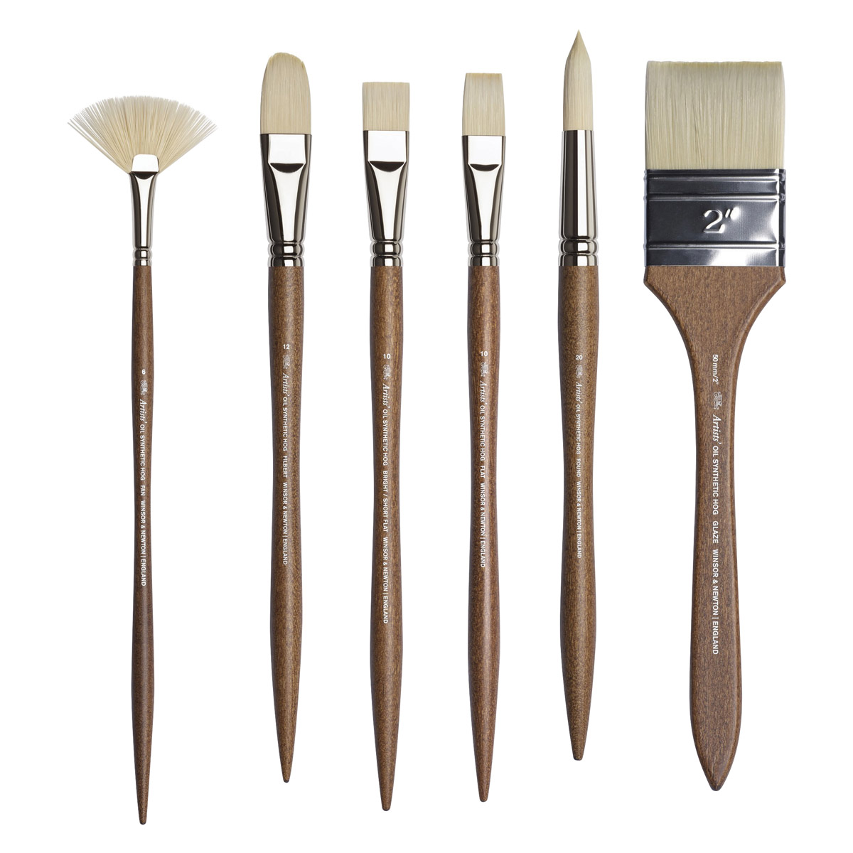 Synthetic Oil Brushes - Oil Painting Brushes - Brushes & Tools