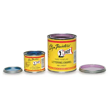 1-Shot Lettering Enamel Paints | BLICK Art Materials