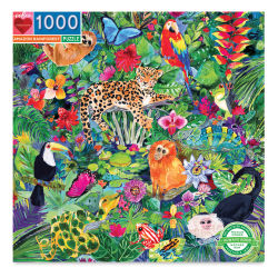 Eeboo Amazon Rainforest 1,000 Piece Puzzle Box