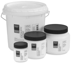 R&F Encaustic Gesso - Variety of Gesso sizes available shown together