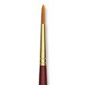 Grumbacher Goldenedge Brush - Round, Short Handle, Size 5