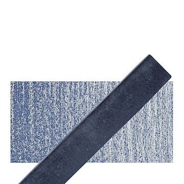 Open in modal - Holbein Artists' Soft Pastel - Indigo 2 pastel and swatch