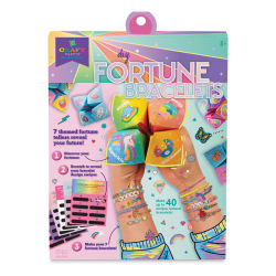 Craft-Tastic DIY Fortune Bracelets Kit (Front of packaging)