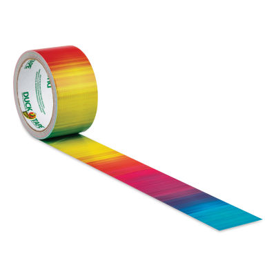 Duck Tape Prints - 1.88" x 10 yds, Ombre Rainbow