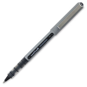 Uni-Ball Vision Pen - Angled view open with cap attached to top of pen