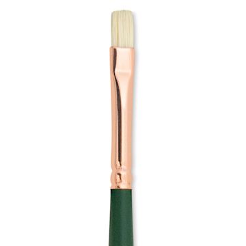 Open in modal - Silver Brush Grand Prix Super Brush - Bright, Long Handle, Size 2 close up