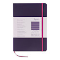 Fabriano Ispira Soft-Cover Notebook - Purple, 5-4/5