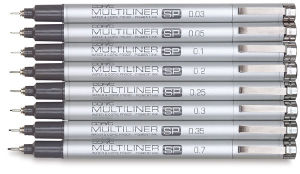 Copic Multiliner SP Pens - Assorted Sizes