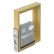 Ampersand Floaterframe - Thin, Maple, 5" x 7", 7/8"