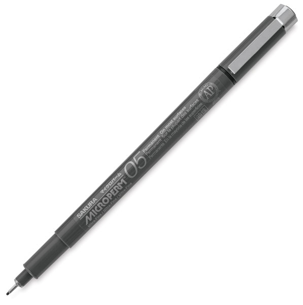 Sakura Microperm Pen - Black, 0.45 mm