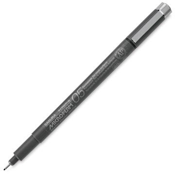 Open in modal - Sakura Microperm Pens - Angled view of uncapped .45 tip Pen
