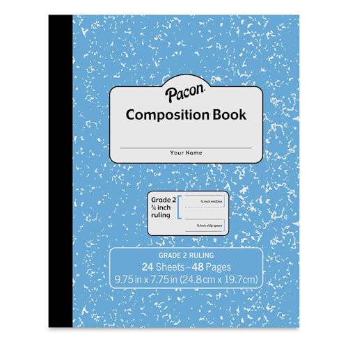 Pacon Primary Composition Notebook - Grade 2, 24 Sheets | BLICK 