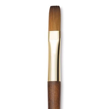 Open in modal - Isabey Vintage Isaqua Synthetic Brush - Long Flat, Size 6, Short Handle