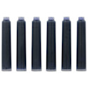 Faber-Castell Fountain Pen Cartridges - Royal Blue, Pkg of 6