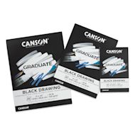 Canson Graduate Black Drawing Pads