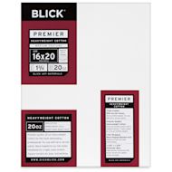 Blick Premier Heavyweight Stretched Cotton Canvas - 16" x 20", 1-3/8" Profile
