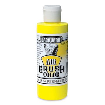 Open in modal - Jacquard Airbrush Paint - 4 oz, Fluorescent Yellow