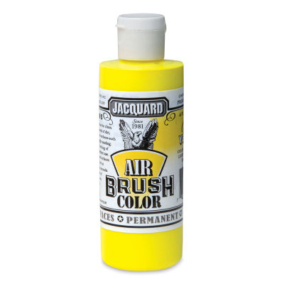 Jacquard Airbrush Paint - 4 oz, Fluorescent Yellow