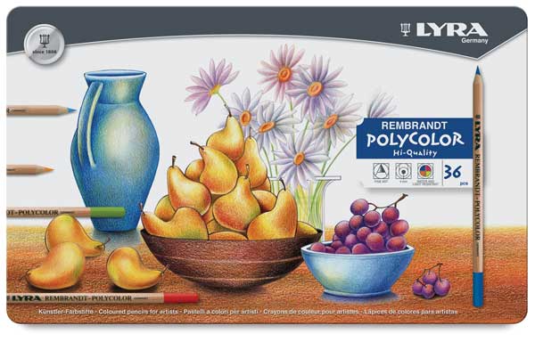 Lyra Rembrandt Polycolor Premium Oil-Based Colored Pencil - Scarlet Lake 