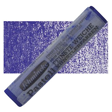 Open in modal - Schmincke Soft Pastel - Delft Blue D pastel and swatch
