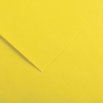 Open in modal - Canson Colorline Art Paper - 19" x 25", 150 gsm, Canary Yellow